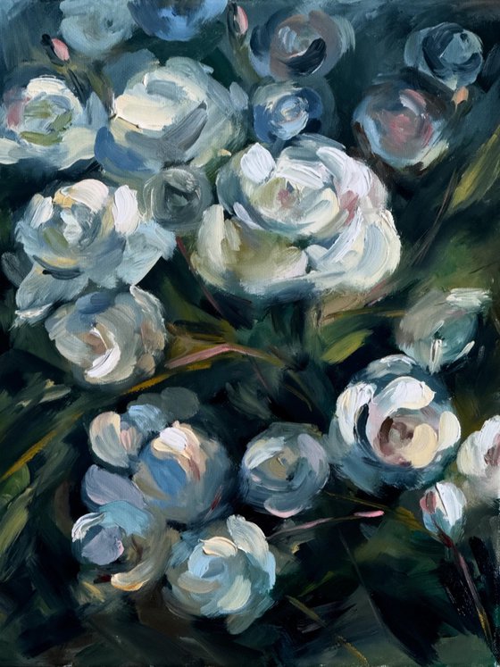 White roses
