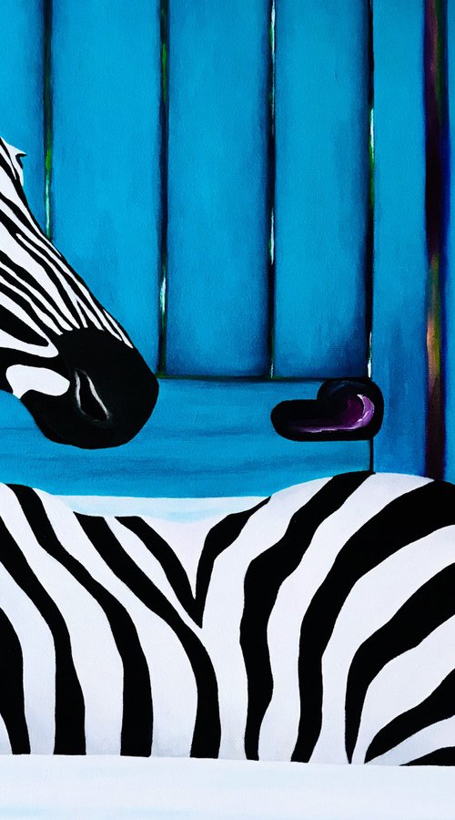 ZeBrA iN tHe BaTh by Christina Bilbili