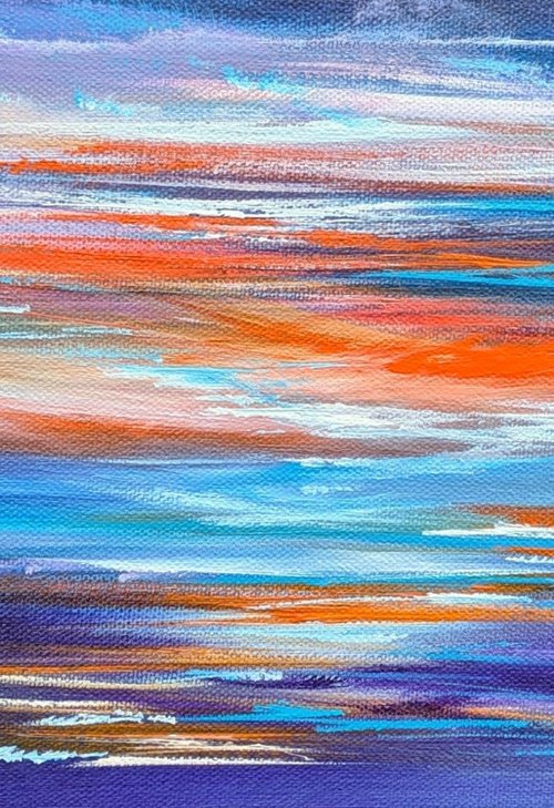 Tangerine Skies 2 by Mel Graham