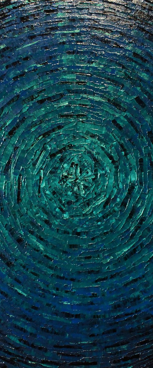 Shard of bluish color by Jonathan Pradillon