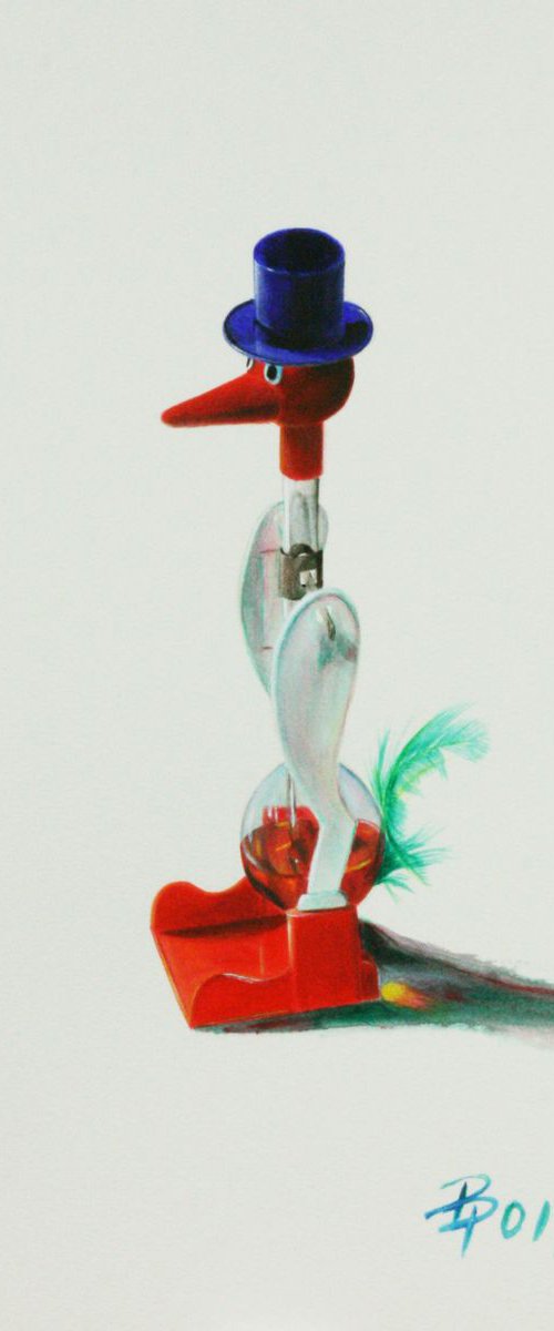 Sketch for 'Lucky bird' - 8 by Paolo Borile