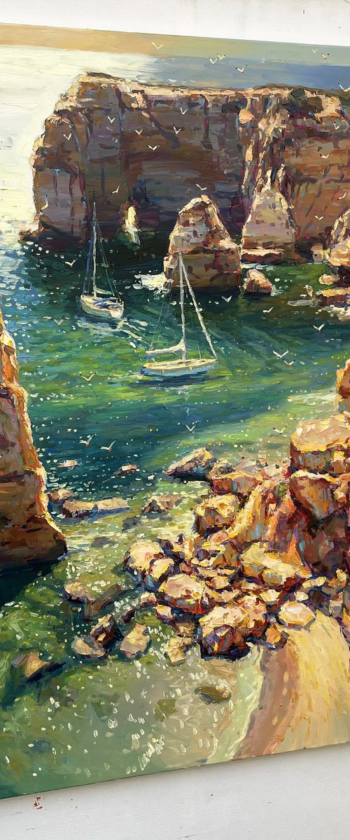 Morning at the Sea by Evgeny Chernyakovsky