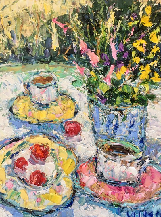 Still life in the garden