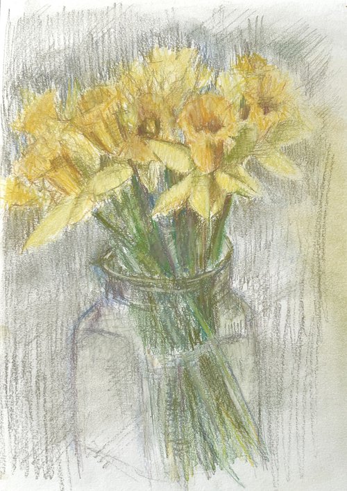 Daffodils by Louise Gillard