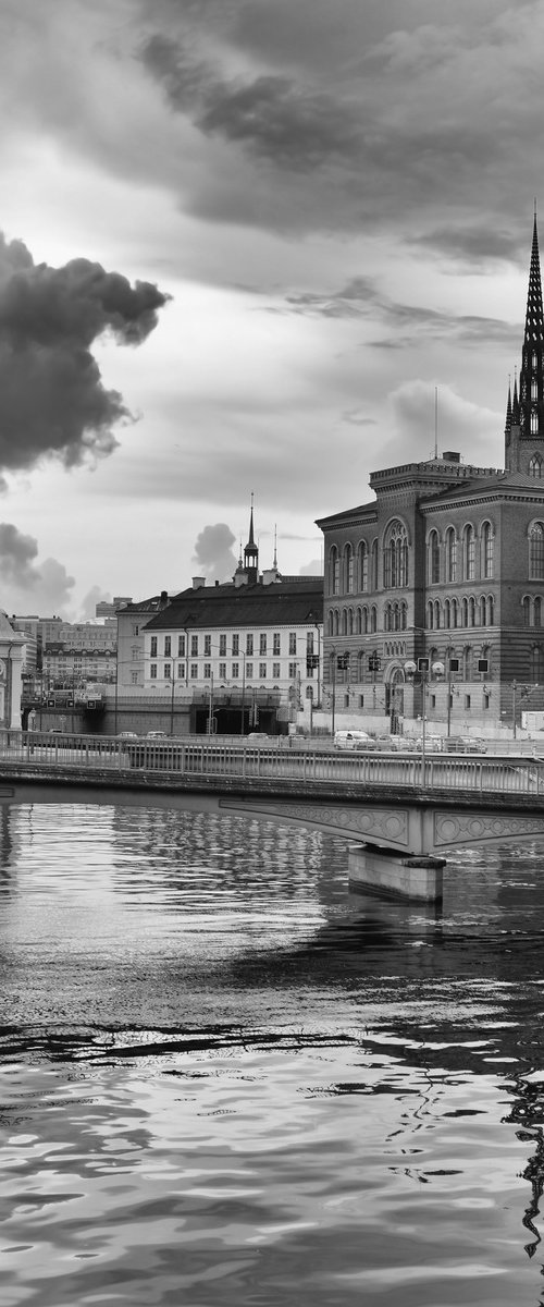 " Cloudy Morning in Stockholm " Limited Edition 1 / 50 by Dmitry Savchenko