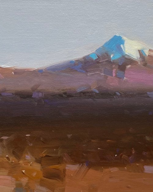 Ararat, Original oil painting, Handmade artwork, One of a kind by Vahe Yeremyan