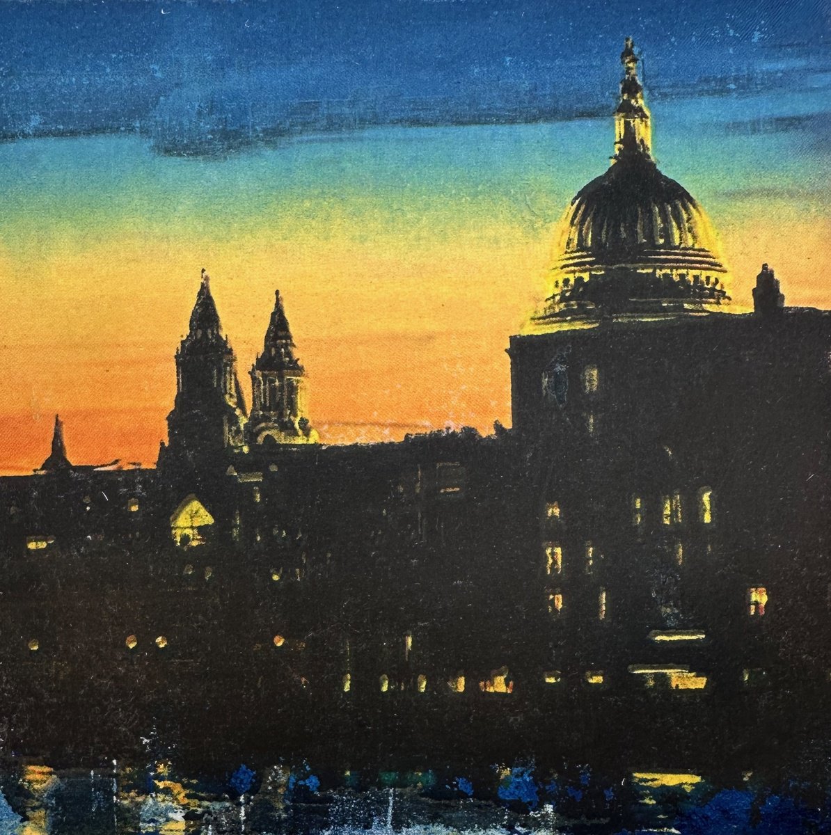 Cityscapes Limited Edition Print By Diane Mclellan, 6 X 6, St Paul