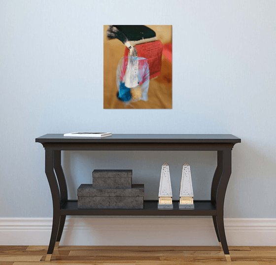 Calendar and blue shirt 2