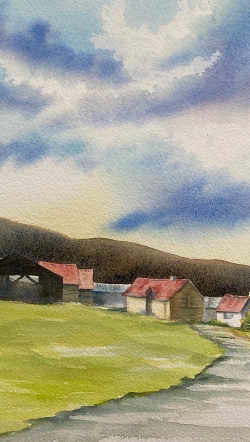 Shropshire Farm by Silvie Wright