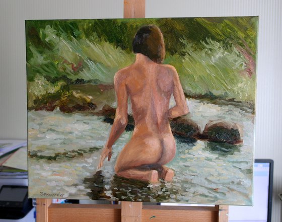 A Lady By The Lake