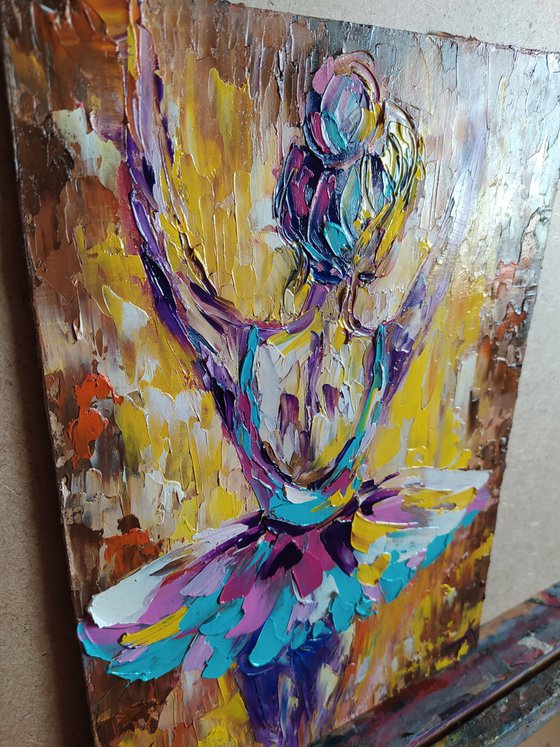 To new achievements - ballerina,  ballerina oil painting, ballet, ballet oil painting, woman body, ballerina tutu,  ballet dancers, ballet oil painting, woman oil painting