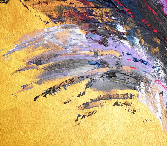 Gold Abstraction C 1