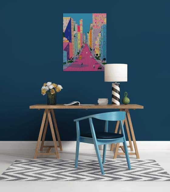 Bustling On Bourbon Street