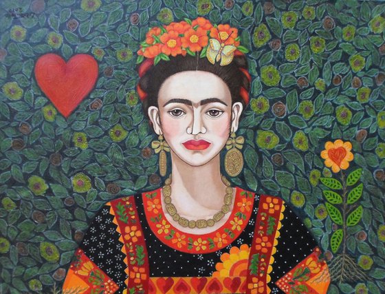 Frida, queen of Hearts