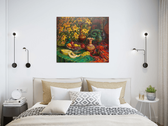 STILL LIFE WITH LILIES