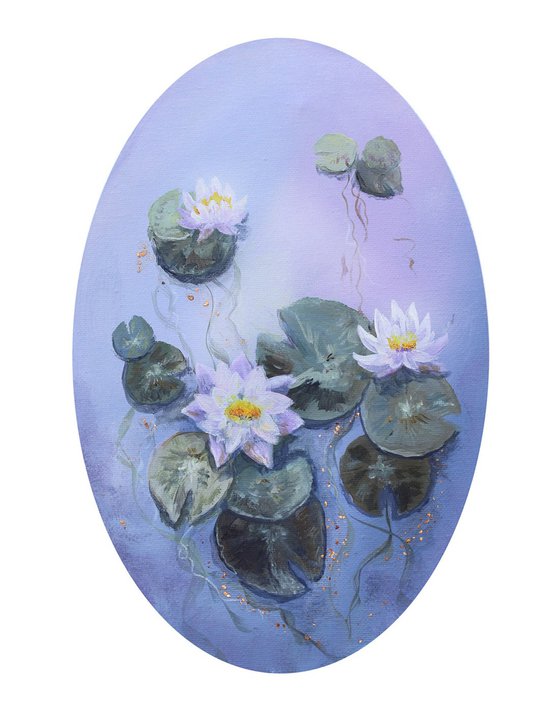 The Pond Keeps Its Treasures - Blue