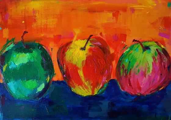 Three Apples