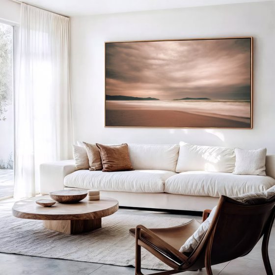 Tuscan shore at dusk