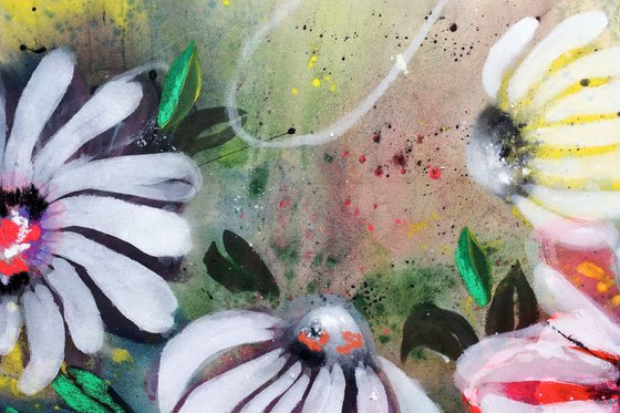 Abstract Floral- Bloom at your own pace