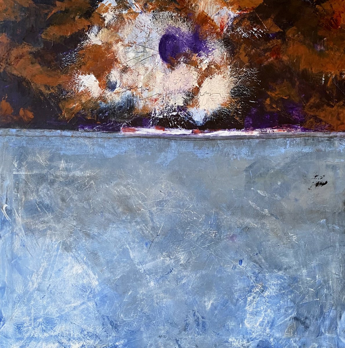 Notturno Mare By YS?rei, 35 X 35, Artwork For Sale On Artfinder