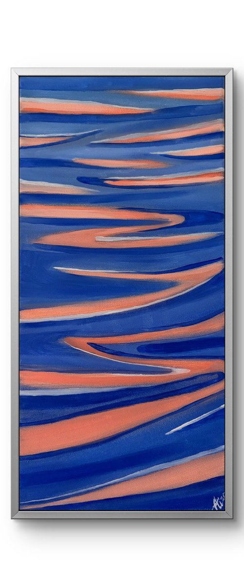 Lines of the ocean by Aisylu Burangulova