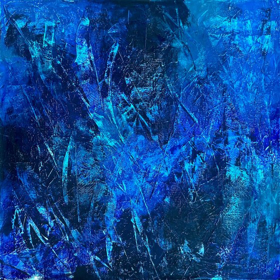 Blue abstract no. 19620-2