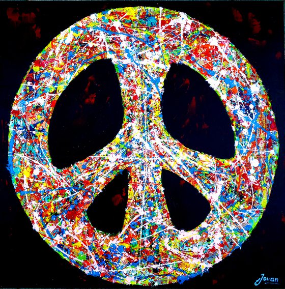 Colors of peace and love