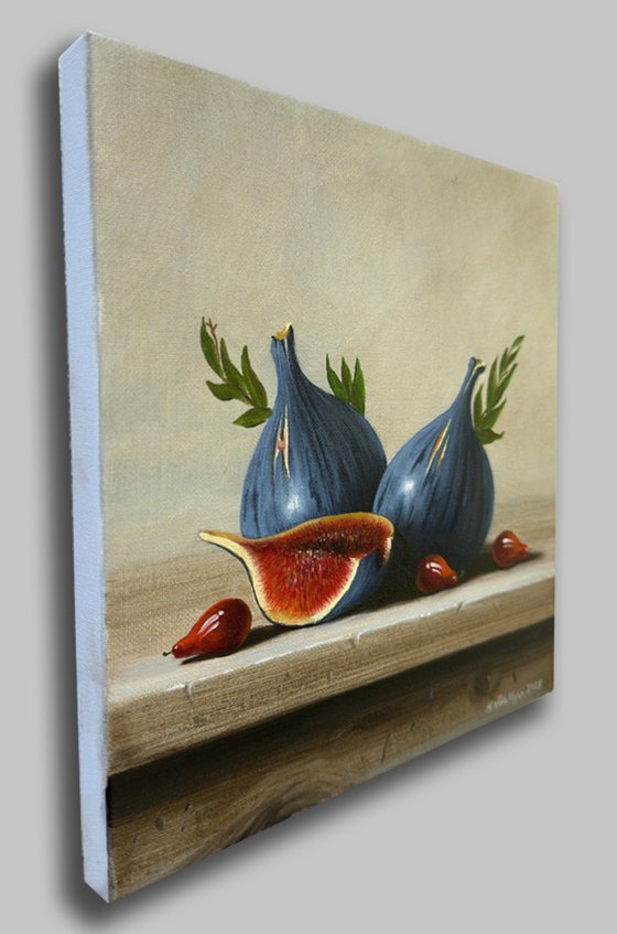 Cornelian cherry with fig
