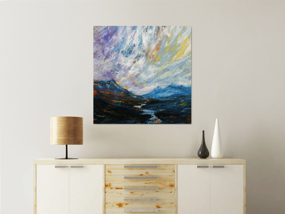 Scottish Autumn Highland Snow