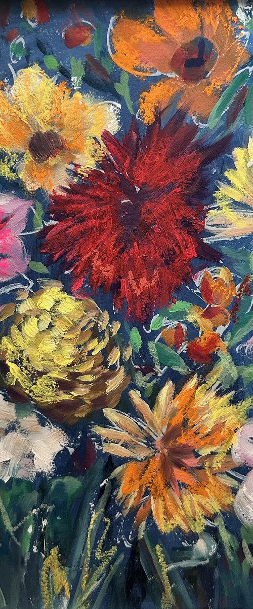 Summer flowers by Clare Hoath
