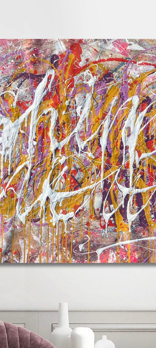 Shine now - pink by Bogdana Antoniuk