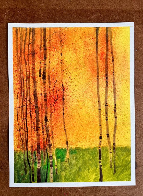 Birches series #1