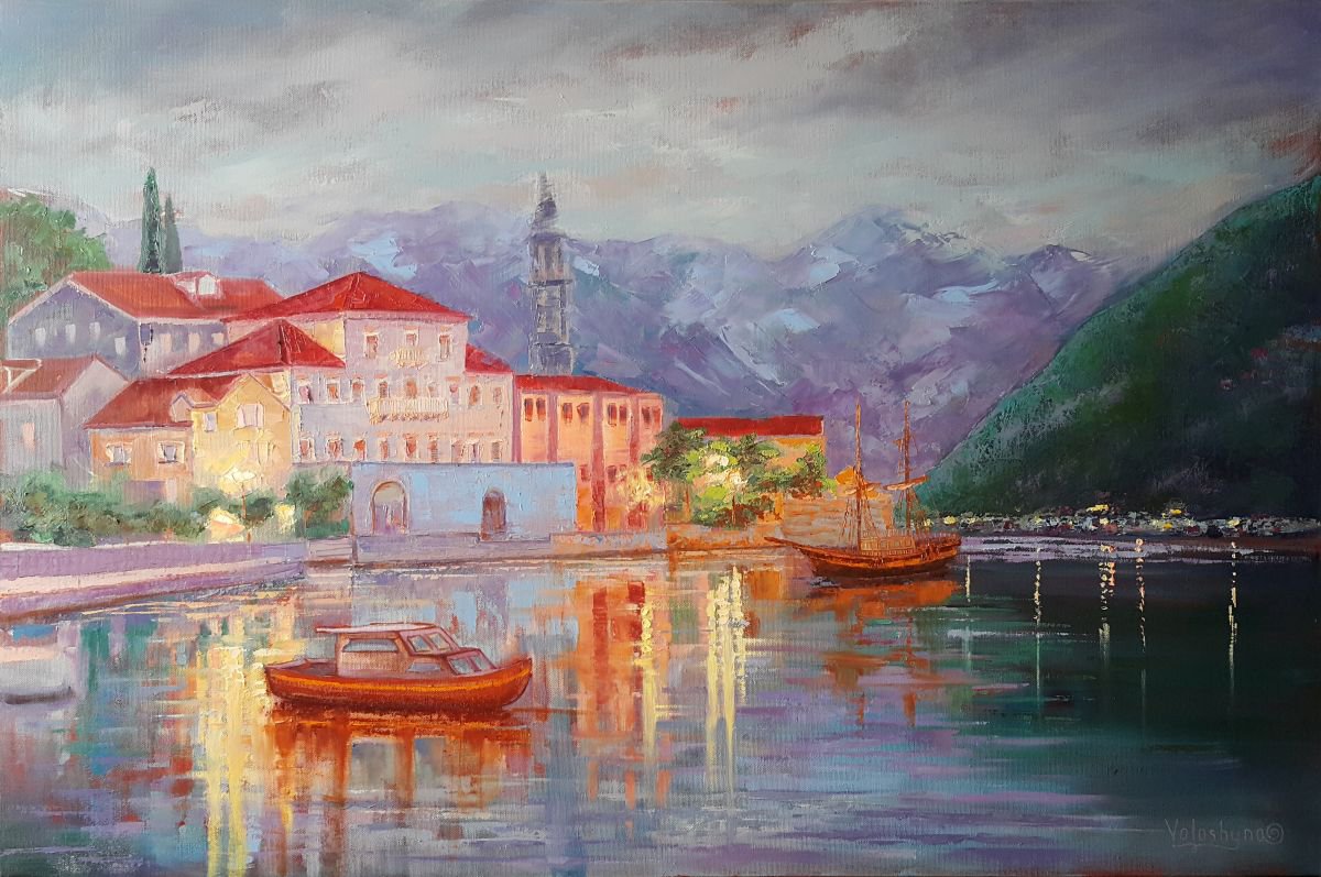 Montenegro Bay by Mary Voloshyna