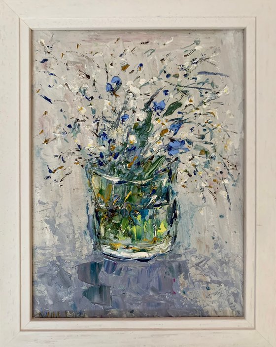 Wildflowers in a vase