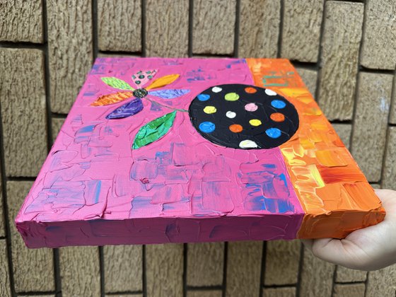 Polka dot still life