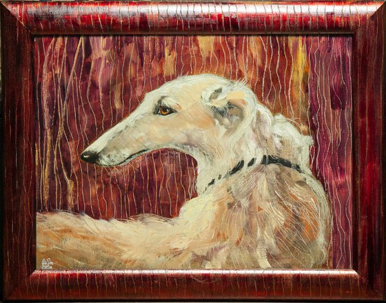 "Russian Borzoi"