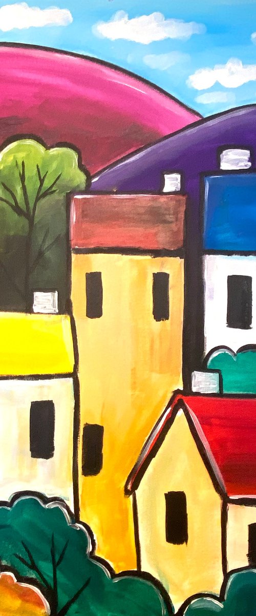 Town Of Colours by Aisha Haider
