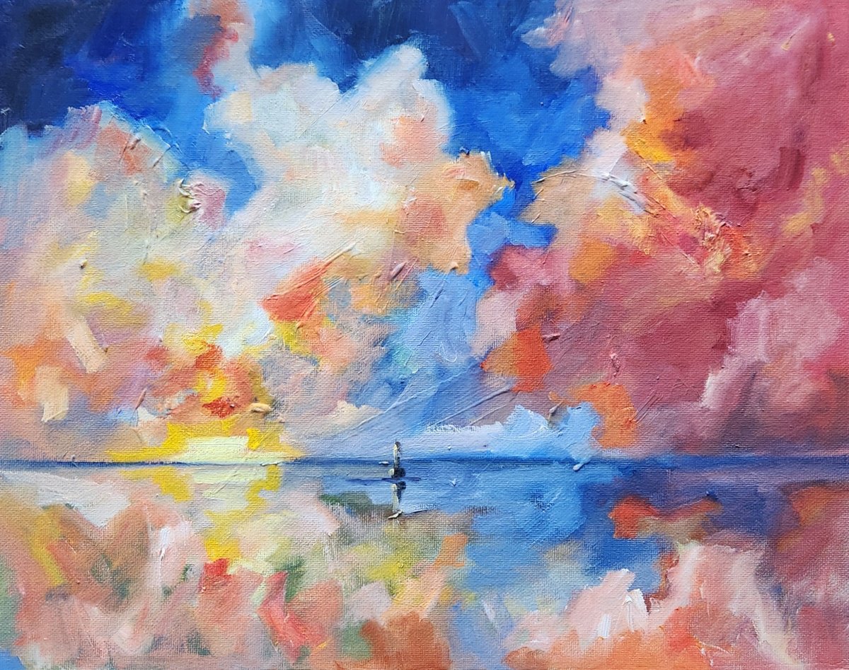 Dreaming In Color By Katrina Case, 16 X 13, Artwork For Sale On Artfinder