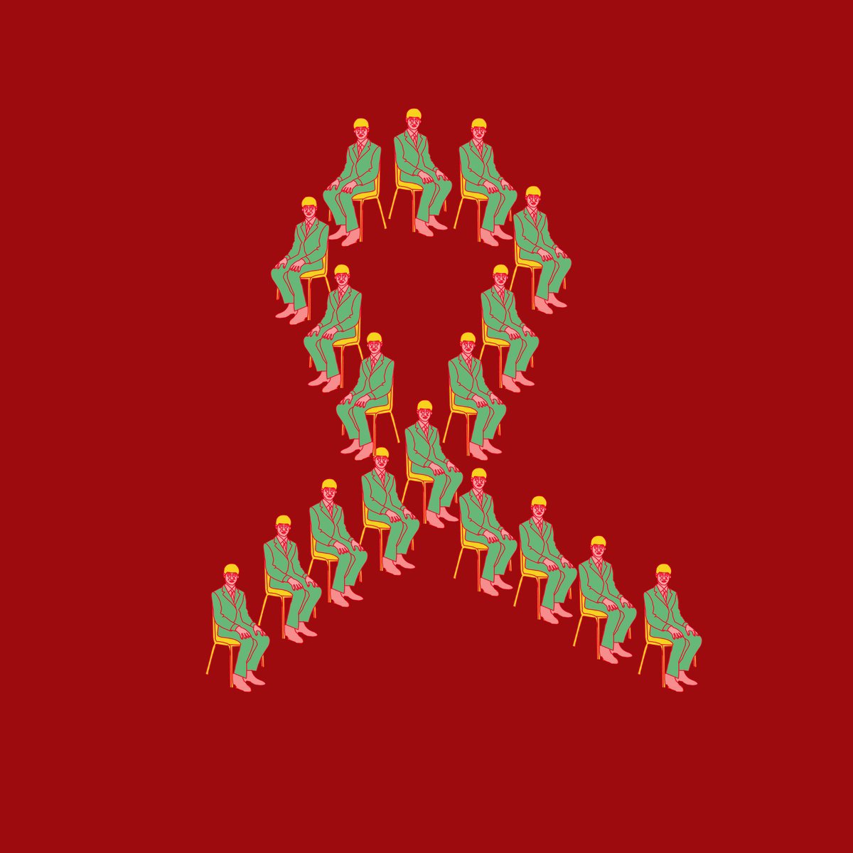 Urban And Pop Portrait Print By Artworks By Rina Mualem, 10 X 10, Knot - Above Bed Artwork, Original Artwork