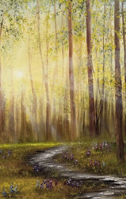 Spring Forest by Tanja Frost