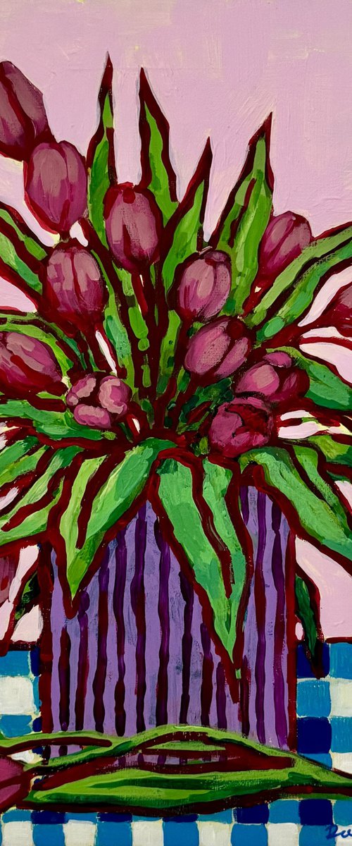 Tulips bouquet by Ekaterina Dutkevich