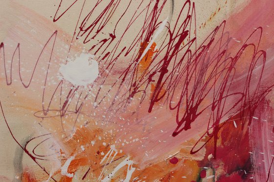 CRIMSON SCRIBBLES (PROCESS OVER PLAN)