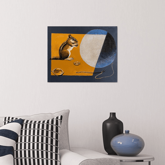 Chipmunk Who Escaped The Trap