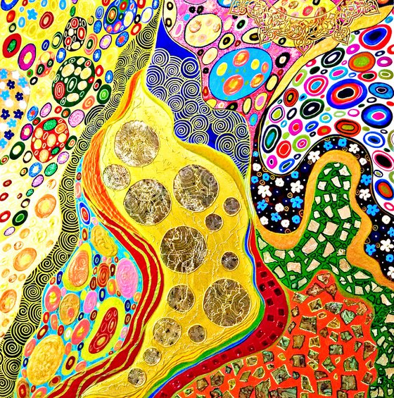 2 pieces 200х100 cm abstract