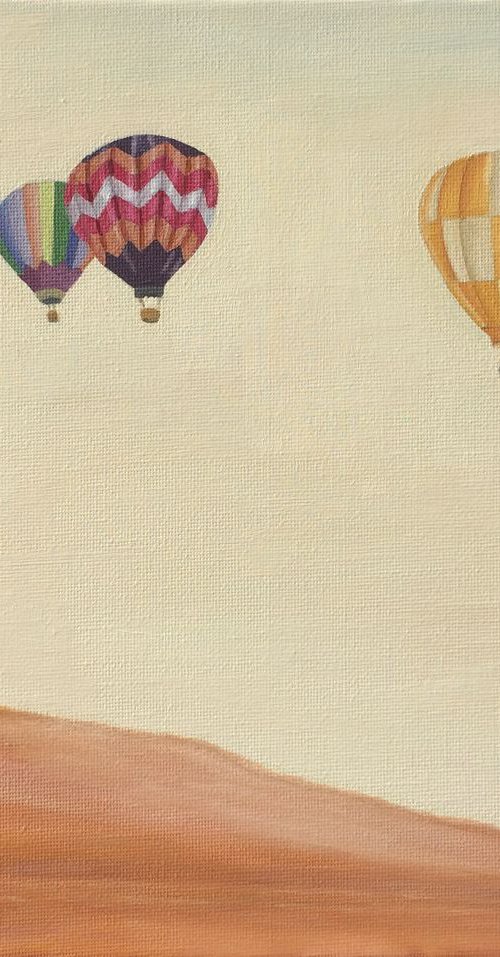 Balloons in the Desert by Jill Ann Harper