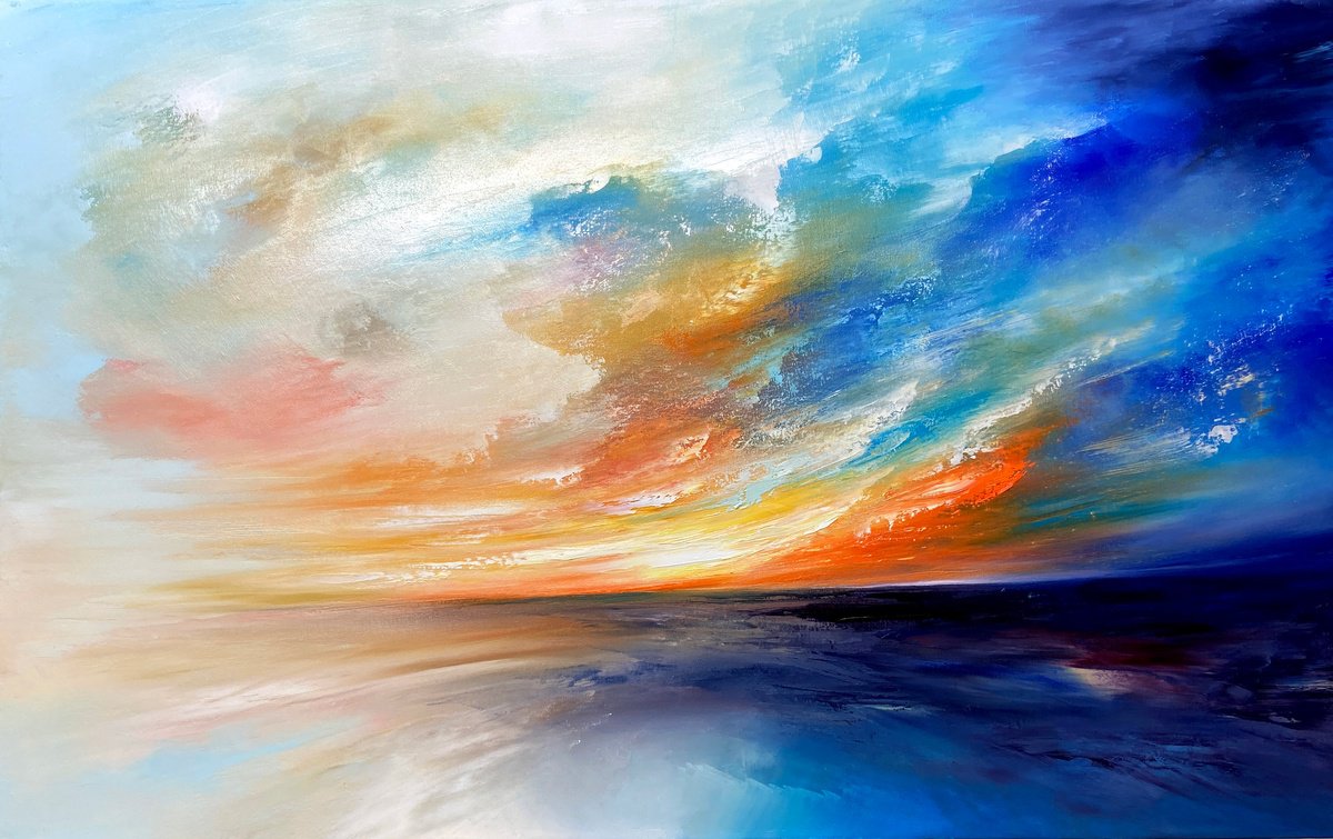 Immortal Return By Paul Kingsley Squire, 48 X 30, Artwork For Sale On Artfinder
