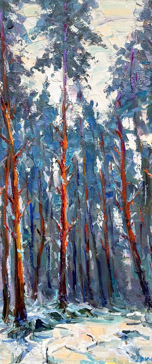 Forest by Evgeny Chernyakovsky