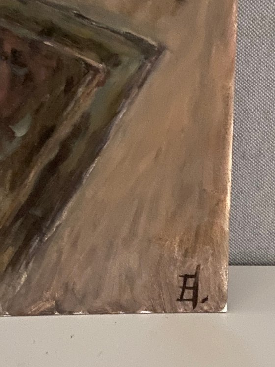 Nude in a Green Interior