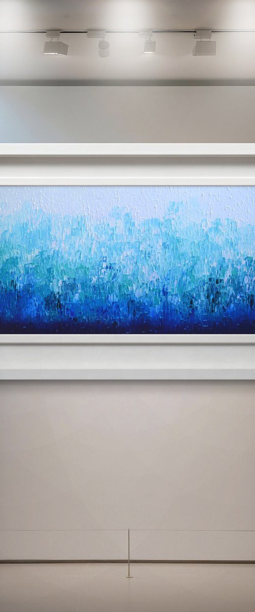 Relief Blue 33 by Soos Tiberiu