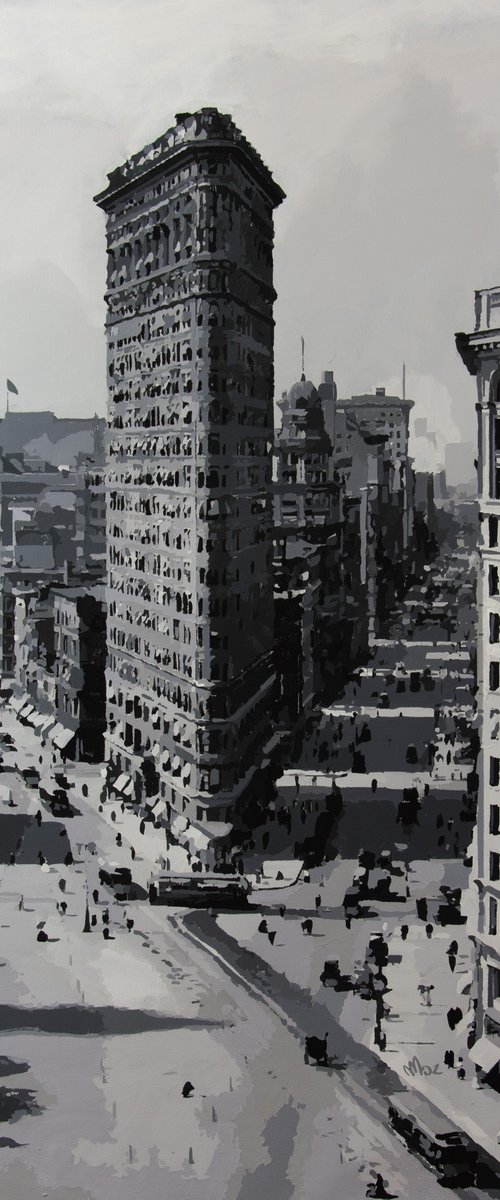 Flatiron Building 1920 by Marco Barberio